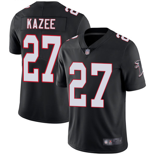 Atlanta Falcons Limited Black Men Damontae Kazee Alternate Jersey NFL Football 27 Vapor Untouchable